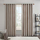 Alternate image 0 for Madison Park Anaheim 95-Inch Rod Pocket Room Darkening Panel with Lining in Brown (Single)