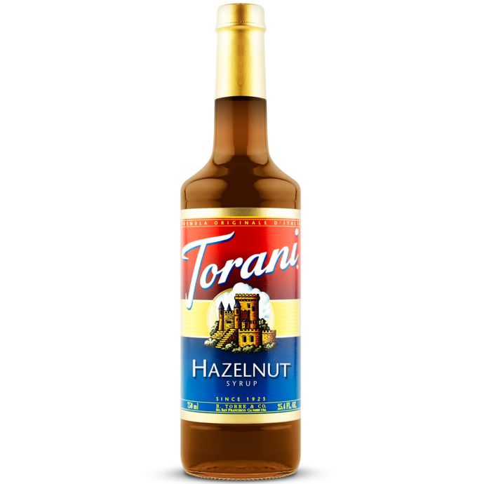 Torani 750 mL Classic Hazelnut Syrup | Bed Bath and Beyond ...