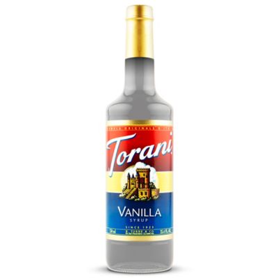 Torani 750 mL Vanilla Syrup