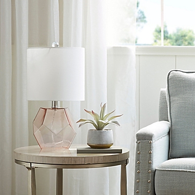 Madison Park Bella Table Lamp in Pink. View a larger version of this product image.