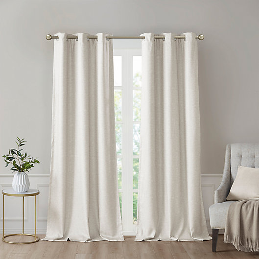 Accessories Available Canvas 3 Pass Blackout Tape Top Curtains 