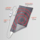 Alternate image 3 for Calming Heat&trade; by Sharper Image&reg; Weighted Massaging Heating Pad