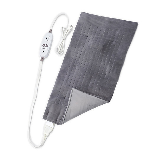 Alternate image 1 for Calming Heat™ by Sharper Image® Weighted Massaging Heating Pad