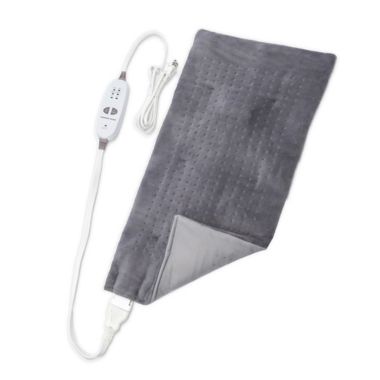 Calming Heat&trade; by Sharper Image&reg; Weighted Massaging Heating Pad. View a larger version of this product image.