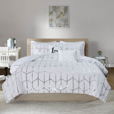Details about   3 Piece Duvet Cover Set 1000 Count White Ultra Soft Bedding Set with zipper 