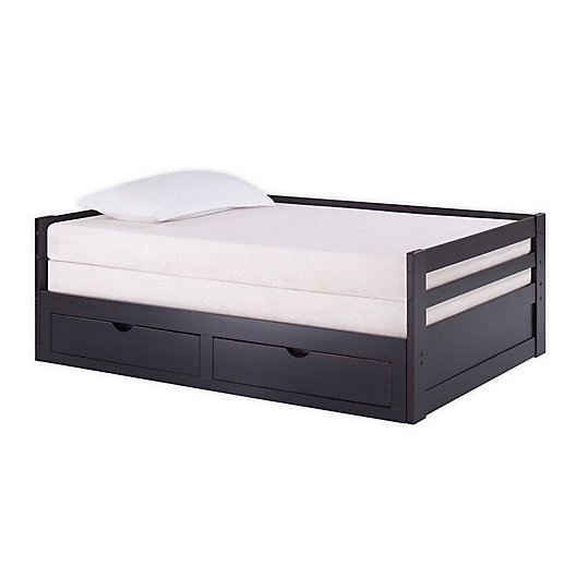 Jasper Twin To King Daybed With Storage, White Twin Daybed With Trundle And Storage Drawers