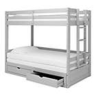 Alternate image 0 for Jasper Twin to King Daybed with Top Bunk and Storage in Dove Grey