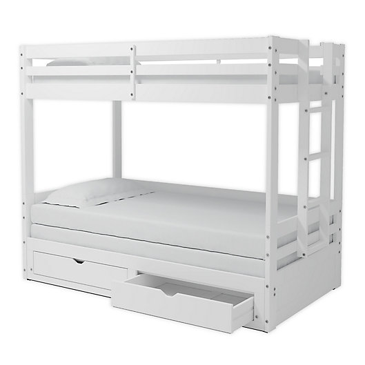 King Daybed With Top Bunk And Storage, Bunk Bed Daybed