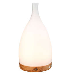 Serene House® Corona Glass Ultrasonic Aromatherapy Diffuser in White