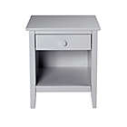 Alternate image 0 for Alaterre Simplicity Nightstand in Dove Grey