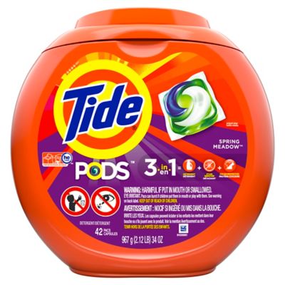 Tide&reg; PODS 42-Count Laundry Detergent in Spring Meadow