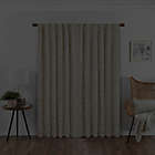 Alternate image 4 for Eclipse Nora 63-Inch Rod Pocket/Back Tab 100% Blackout Window Curtain Panel in Linen (Single)