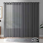 Alternate image 5 for Eclipse Nora 63-Inch Rod Pocket/Back Tab 100% Blackout Window Curtain Panel in Linen (Single)