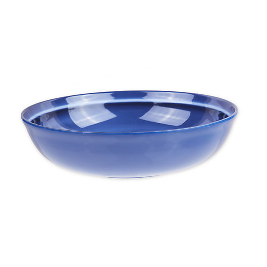 Alternate image 1 for Bee & Willow™ Glazed Melamine Serving Bowl in Blue