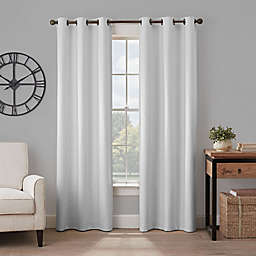 Eclipse Gabriella 63-Inch Grommet Blackout Window Curtain Panel in Light Grey (Single)