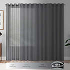 Alternate image 5 for Eclipse Gabriella 84-Inch Grommet Blackout Window Curtain Panel in Light Grey (Single)