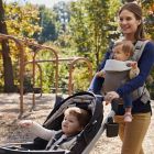 Alternate image 6 for Graco&reg; Cradle Me&trade; 4-in-1 Baby Carrier in Mineral