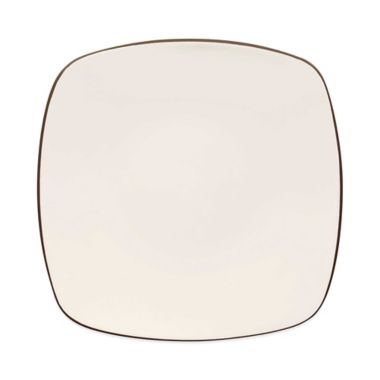 Noritake&reg; Colorwave Square Dinner Plate in Chocolate. View a larger version of this product image.