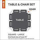 Alternate image 12 for Classic Accessories&reg; Veranda Square Large Table and Chair Cover