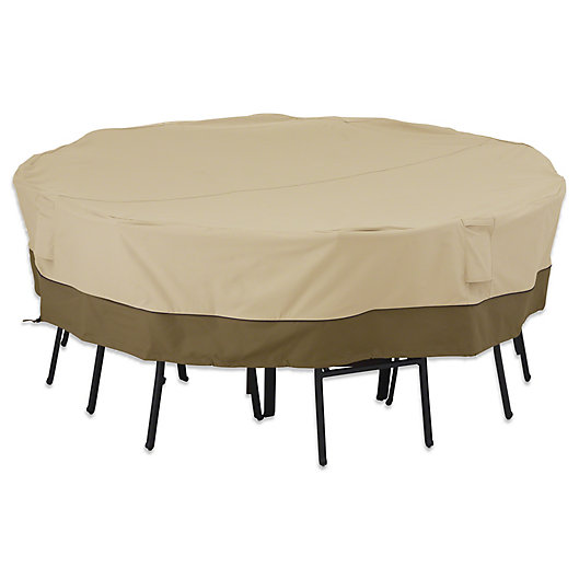 Alternate image 1 for Classic Accessories® Veranda Square Table and Chair Cover