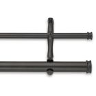 Alternate image 0 for Cambria&reg; Premier Complete 28 to 48-Inch Double Curtain Rod in Matte Brown