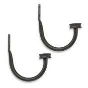 Cambria&reg; Premier Complete Window Curtain Holdbacks in Matte Brown (Set of 2)