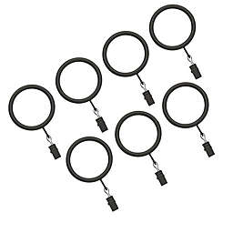 Cambria® Premier Complete Clip Rings in Matte Brown (Set of 7)