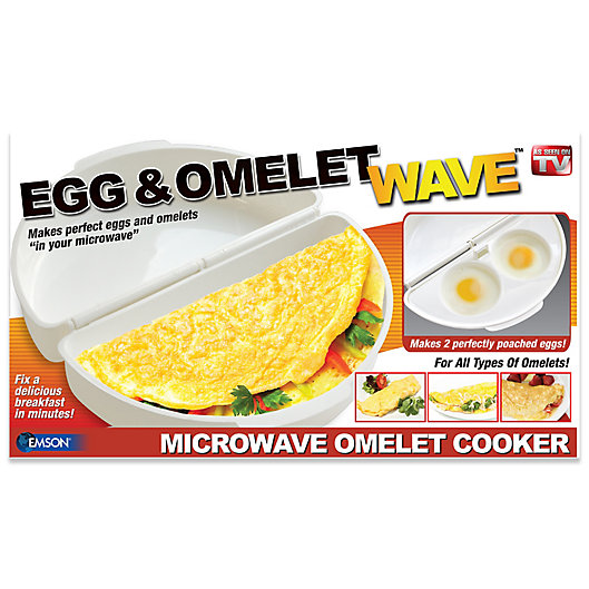 Alternate image 1 for Emson® Egg and Omelet Wave™ Microwave Cooker