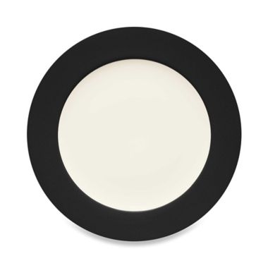 Noritake&reg; Colorwave Rim Dinner Plate in Graphite. View a larger version of this product image.