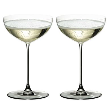 Riedel&reg; Veritas Coupe/Moscato/Martini Wine Glasses (Set of 2). View a larger version of this product image.