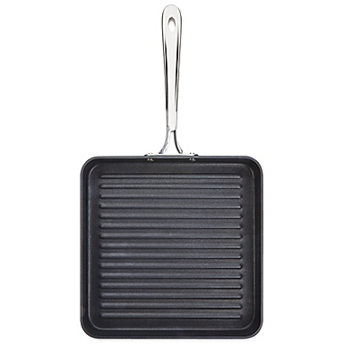 All-Clad B1 Nonstick Hard Anodized Nonstick 11-Inch Flat Square Grille Pan. View a larger version of this product image.
