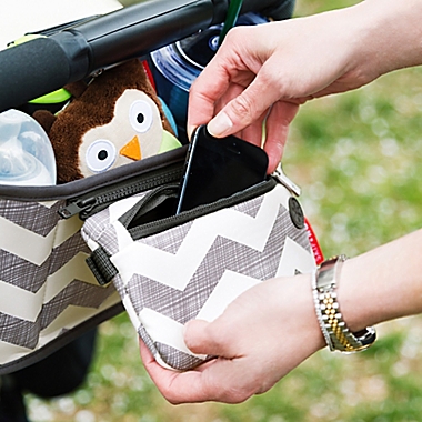 SKIP*HOP&reg; Grab & Go Stroller Organizer in Chevron. View a larger version of this product image.