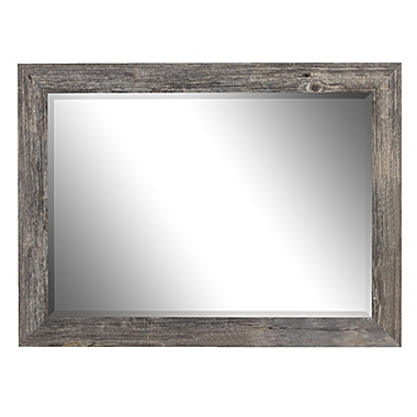 Hitchcock-Butterfield 30-Inch x 66-Inch Decorative Wall Mirror in Weathered Grey. View a larger version of this product image.