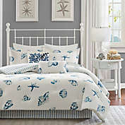 Harbor House&reg; Beach House 4-Piece King Comforter Set in White