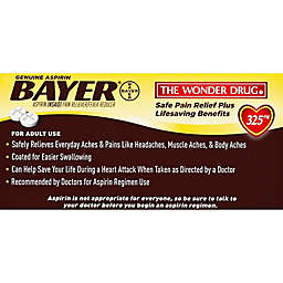 Bayer® 100-Count 325 mg Aspirin Tablets