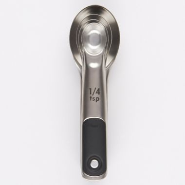 OXO Good Grips&reg; Stainless Steel Measuring Spoons (Set of 4). View a larger version of this product image.