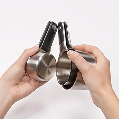 OXO Good Grips&reg; Stainless Steel Measuring Cups (Set of 4). View a larger version of this product image.