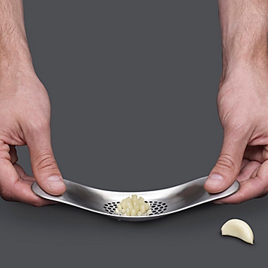 Joseph Joseph&reg; Rocker&trade; Stainless Steel Garlic Press, Mincer and Crusher. View a larger version of this product image.