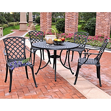 Crosley 5-Piece Sedona 41-Inch Round Outdoor Dining Set. View a larger version of this product image.