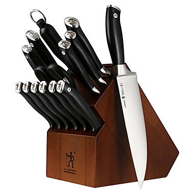 HENCKELS Forged Elite 15-Piece Kitchen Knife Block Set. View a larger version of this product image.