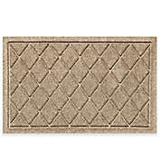 Weather Guard&trade; Boxwood 23&quot; x 35&quot; Door Mat in Blue Stone
