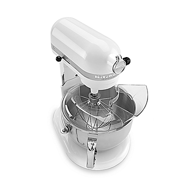 KitchenAid&reg; Professional 600&trade; Series 6 qt. Bowl Lift Stand Mixer in White. View a larger version of this product image.