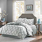 Alternate image 3 for Madison Park Essentials Merritt 9-Piece Reversible Queen Comforter Set in Grey