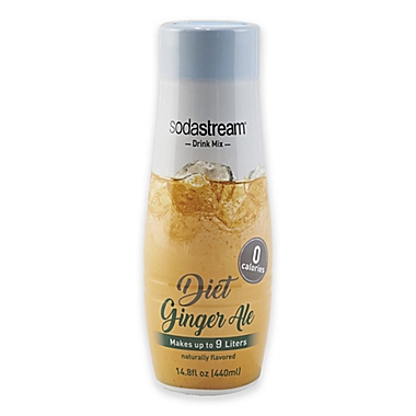 SodaStream&reg; Fountain Style Diet Ginger Ale Flavored Sparkling Drink Mix. View a larger version of this product image.