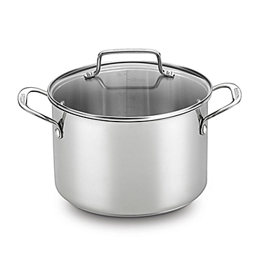 Cuisinart&reg; Chef&#39;s Classic&trade; Pro 5.75 qt. Stainless Steel Covered Soup Pot. View a larger version of this product image.