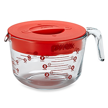 Pyrex&reg; 8-Cup Measuring Cup with Lid. View a larger version of this product image.
