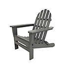 Alternate image 1 for POLYWOOD&reg; Folding Adirondack Chair in Slate Grey