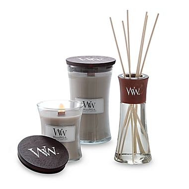 WoodWick&reg; Fireside Candles and Diffusers. View a larger version of this product image.