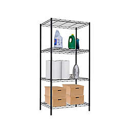 Home Basics® 3-Tier Wire Shelf in Black