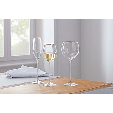 Olivia &amp; Oliver&trade; Madison Gold Champagne Flutes (Set of 4). View a larger version of this product image.